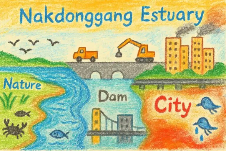 Nakdonggang Estuary: How Busan’s Growth Sacrificed Korea’s Largest Wetlands