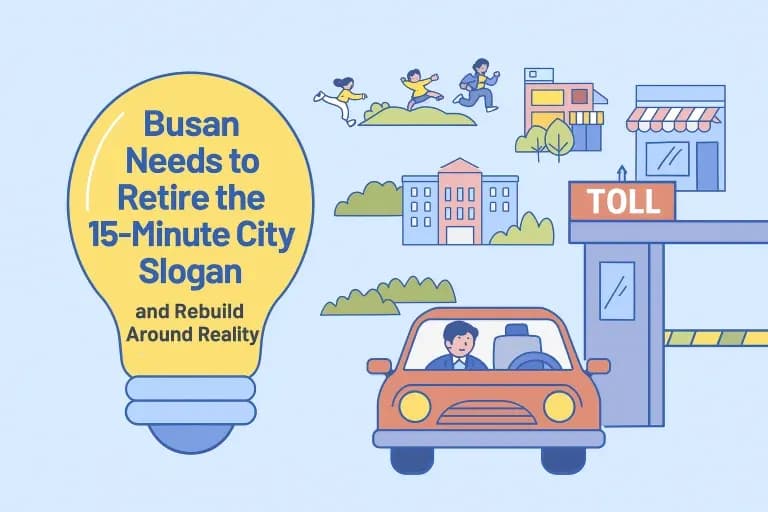 Busan Needs to Retire the 15-Minute City Slogan and Rebuild Around Reality