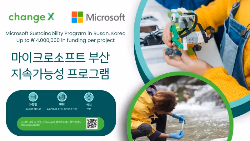 Microsoft and ChangeX Launch First Sustainability Fund in Busan