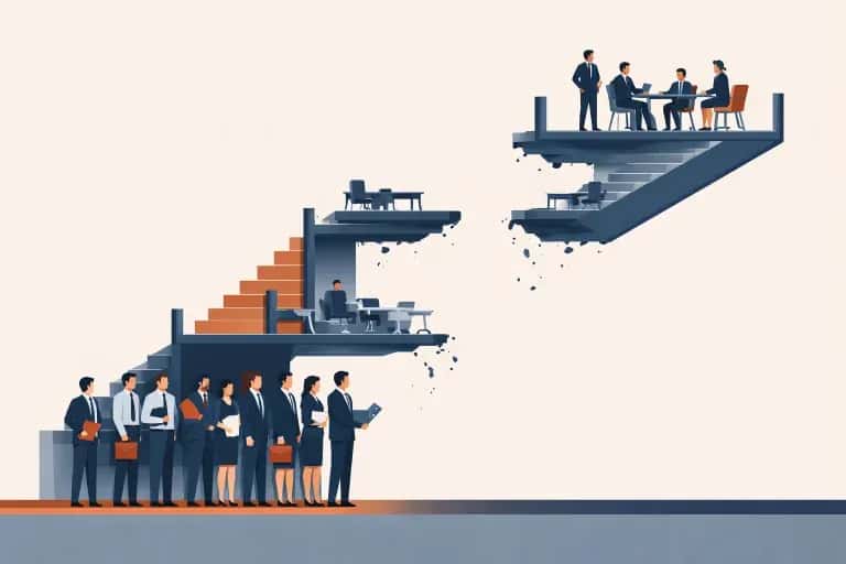 How AI Is Hollowing Out the White-Collar Career Ladder