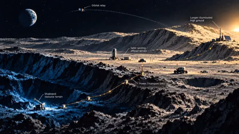 The Moon’s Industrial Future Begins With What Missions No Longer Need to Carry
