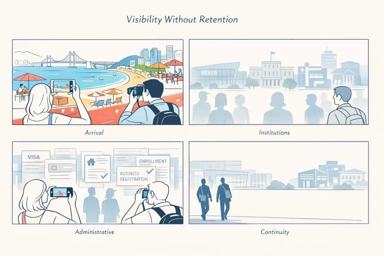 Busan Welcomes Tourists but Loses Residents